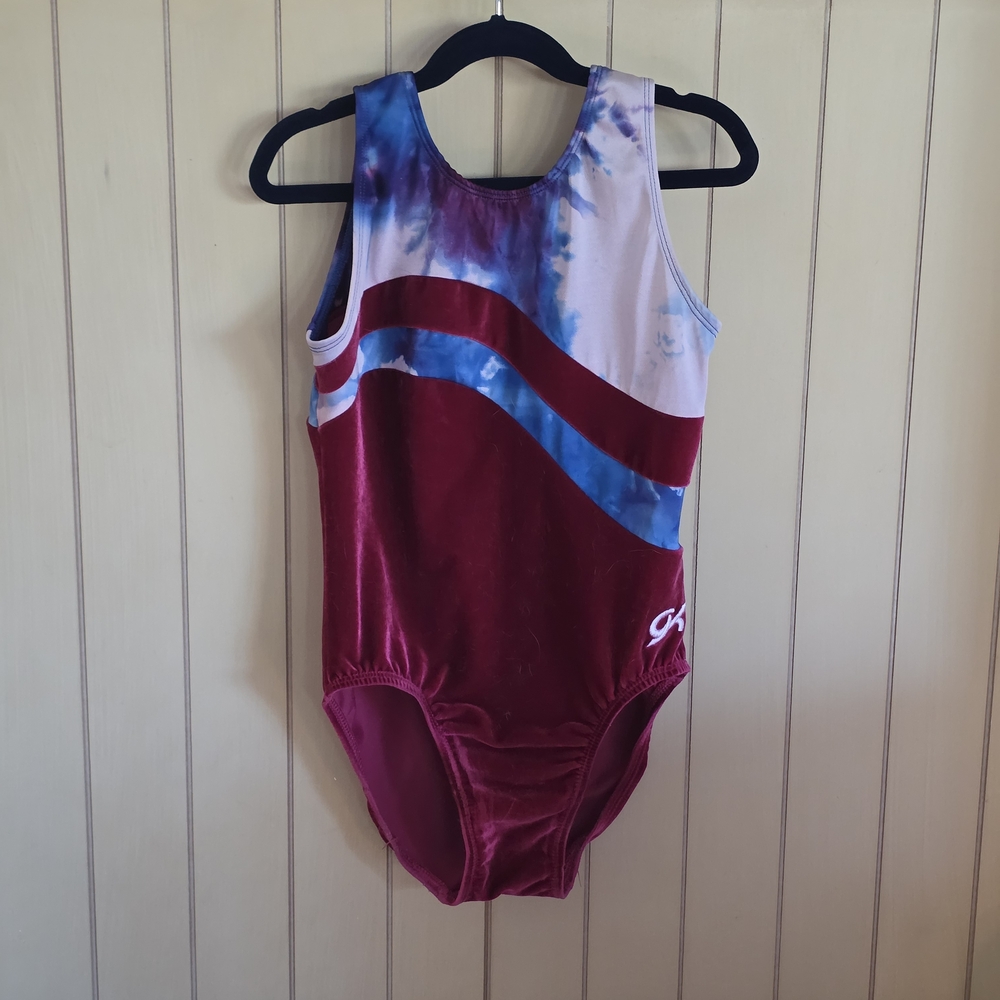 GK Red and Blue Leotard
